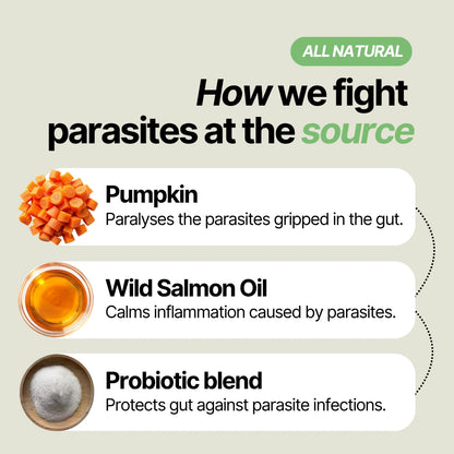 Daily Support Chews for Dogs with Parasites